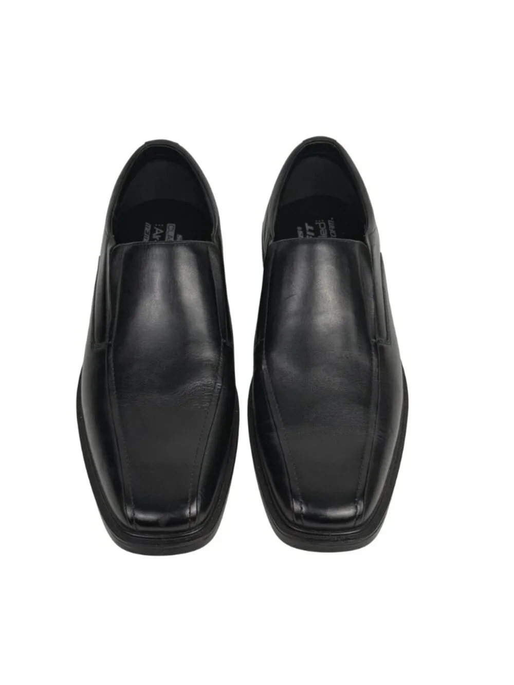 Skechers Miller Moriarty Men's Black Leather Slip-On Loafers Dress Shoes Size 13 - Picture 2 of 7